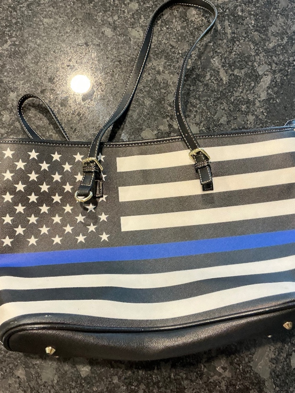 Thin Blue line tote.